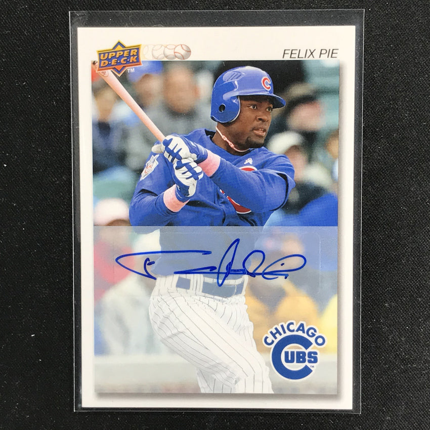 2008 Upper Deck Timeline FELIX PIE Auto #115-Cherry Collectables