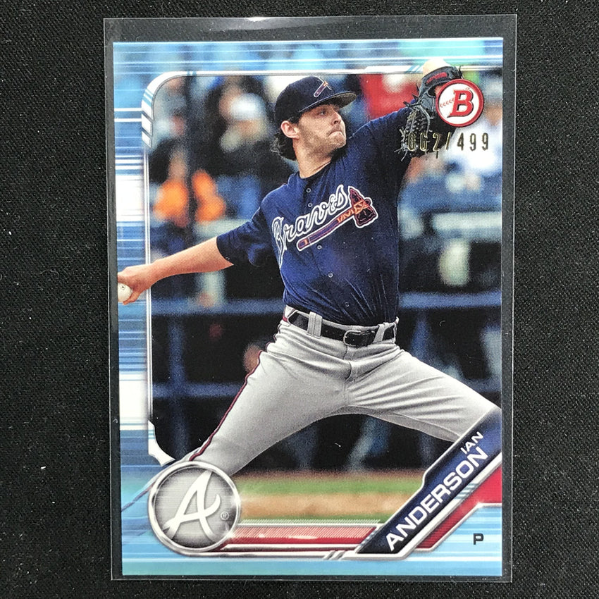 2019 Bowman IAN ANDERSON Base Sky Blue 62/499-Cherry Collectables