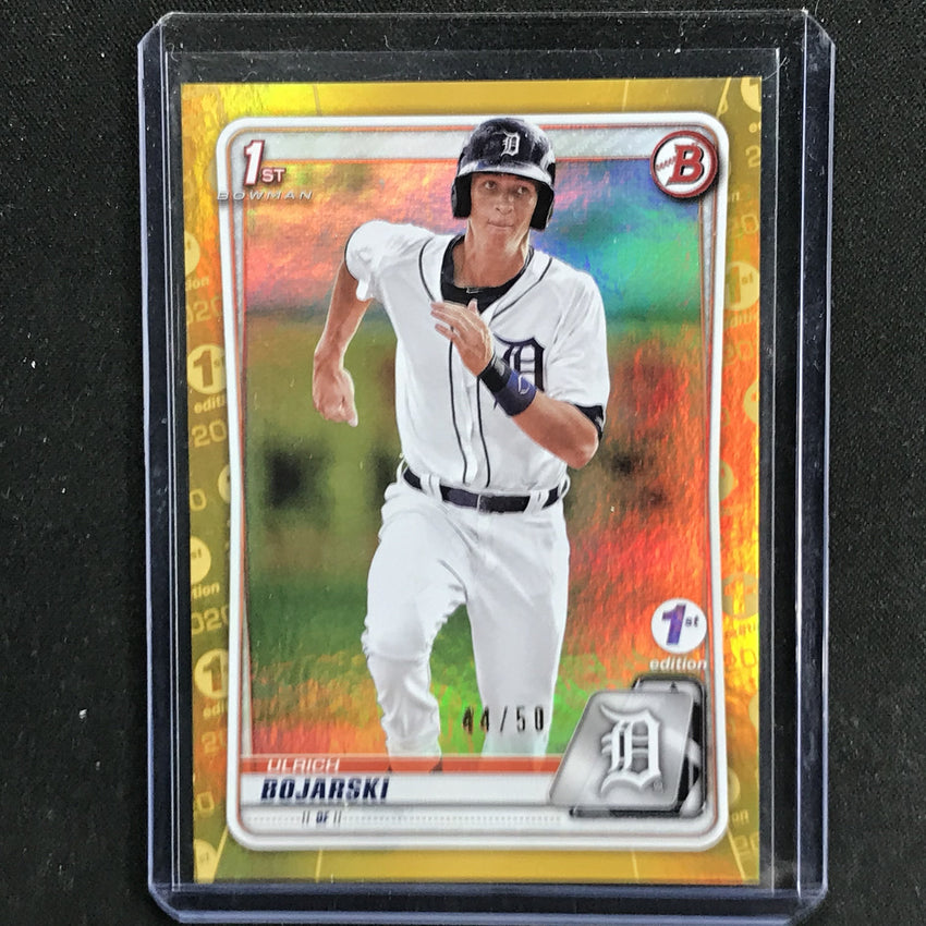 2020 Bowman ULRICH BOKARSKI 1st Bowman 1st Edition Gold 44/50-Cherry Collectables