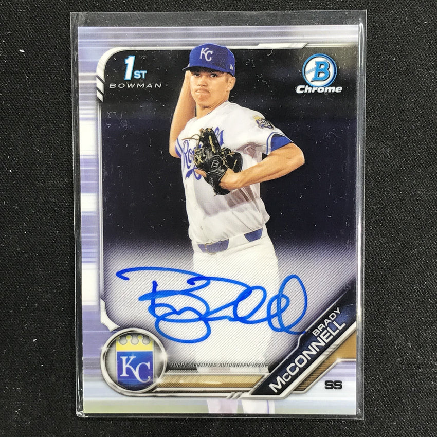 2019 Bowman Chrome BRADY MCCONNELL 1st Bowman Auto #BMC-Cherry Collectables