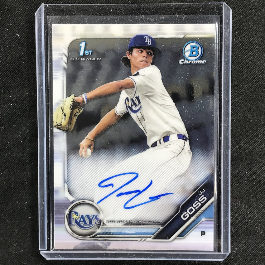 2019 Bowman Chrome JJ GOSS 1st Bowman Auto #JJG-Cherry Collectables