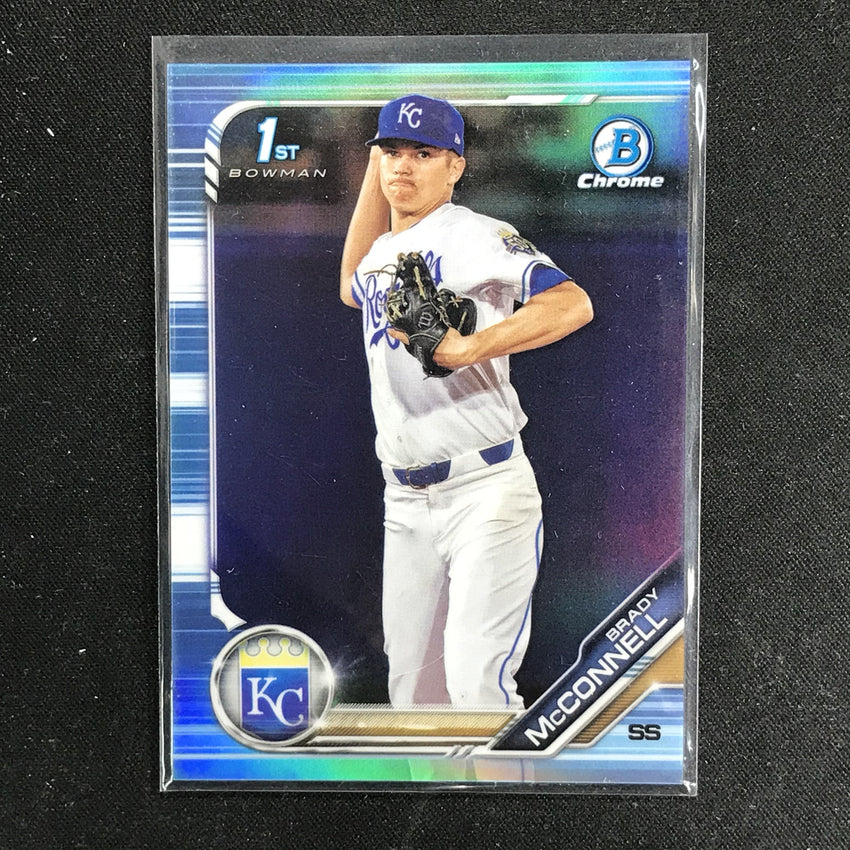 2019 Bowman Chrome BRADY MCCONNELL 1st Bowman Sky Blue #17-Cherry Collectables