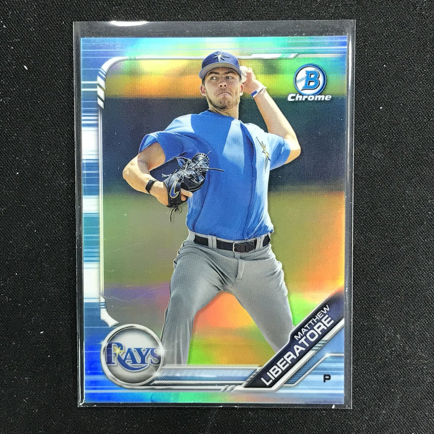2019 Bowman Chrome MATTHEW LIBERATORE Base Sky Blue #127-Cherry Collectables