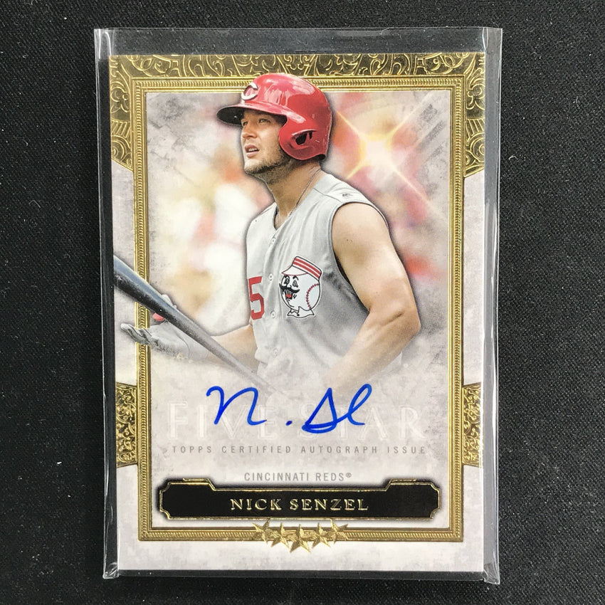 2020 Five Star NICK SENZEL Auto Gold #NS-Cherry Collectables