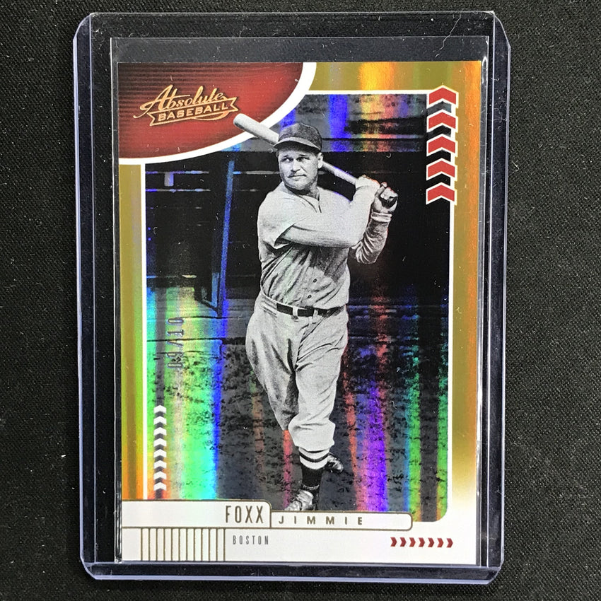 2020 Absolute JIMMIE FOXX Base Gold Spectrum 9/10-Cherry Collectables