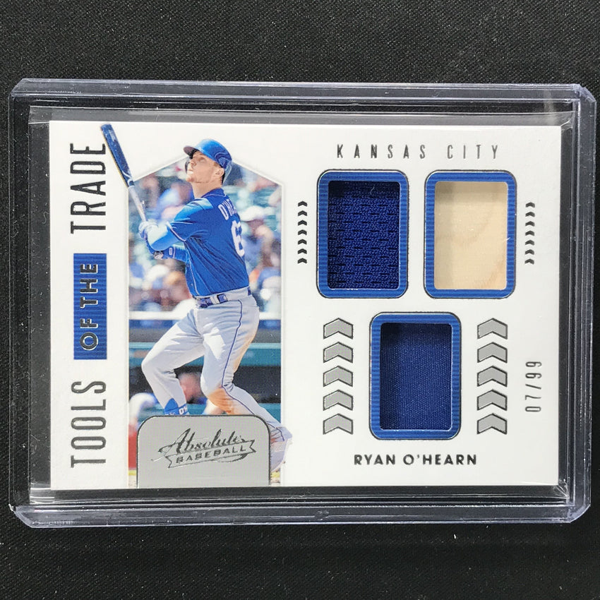 2020 Absolute RYAN O'HEARN Tools of the Trade 3 Swatch Jersey 7/99-Cherry Collectables