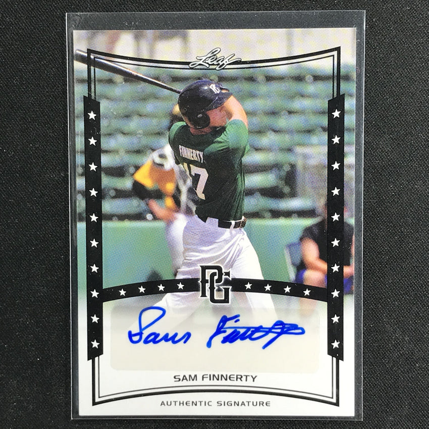 2014 Leaf Perfect Game National SAM FINNERTY Auto #SFI-Cherry Collectables