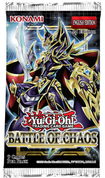 YU-GI-OH! TCG Battle of Chaos Blister Booster Pack 1st Edition