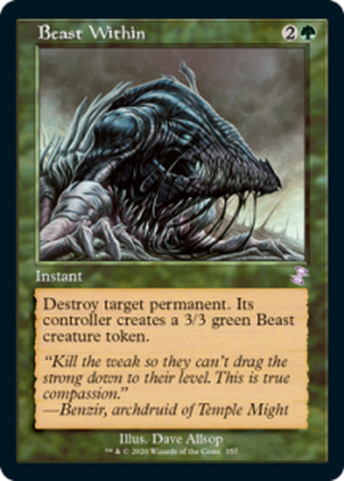 Beast Within 357 - Timeshifted - Time Spiral Remastered-Cherry Collectables