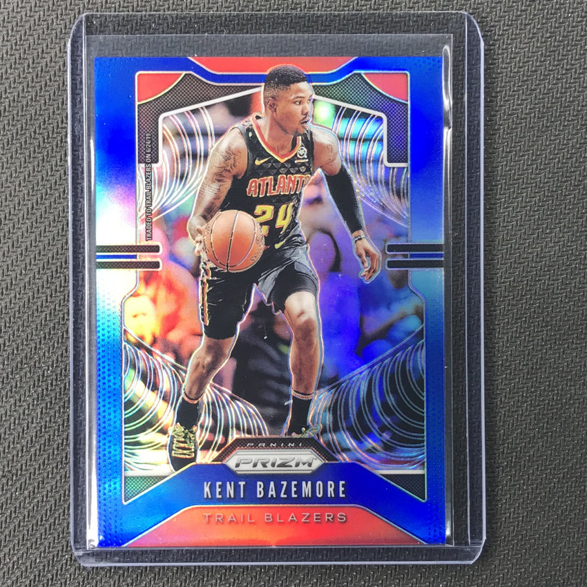 2019-20 Prizm KENT BAZEMORE Blue Prizm /199 #35-Cherry Collectables