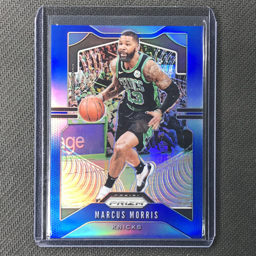 2019-20 Prizm MARCUS MORRIS Blue Prizm /199 #46-Cherry Collectables