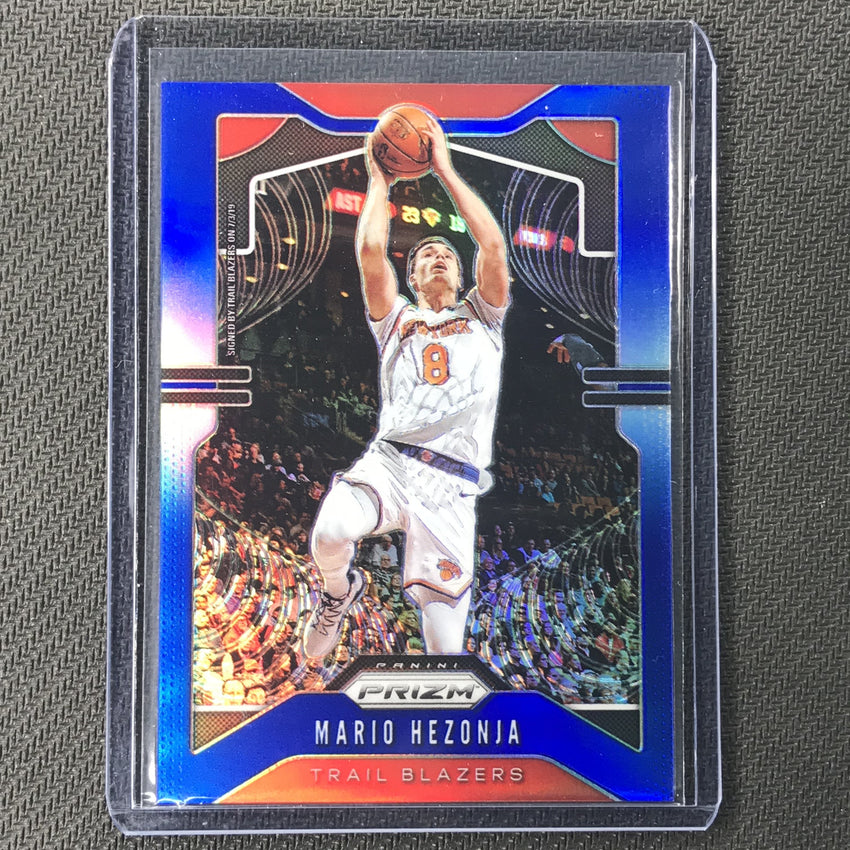 2019-20 Prizm MARIO HEZONJA Blue Prizm /199 #219-Cherry Collectables