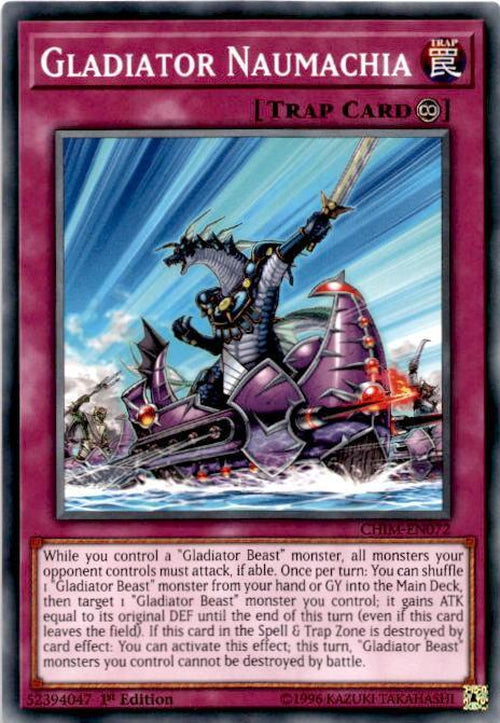 Gladiator Naumachia - CHIM-EN072 - Common 1st Edition-Cherry Collectables
