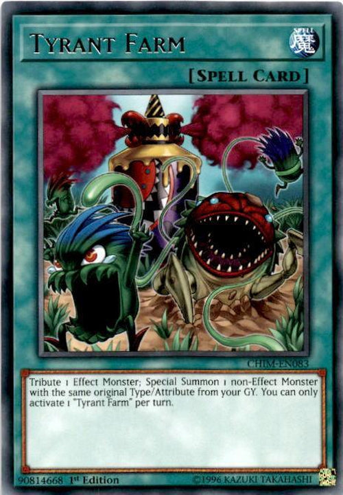 Tyrant Farm - CHIM-EN083 - Rare 1st Edition-Cherry Collectables