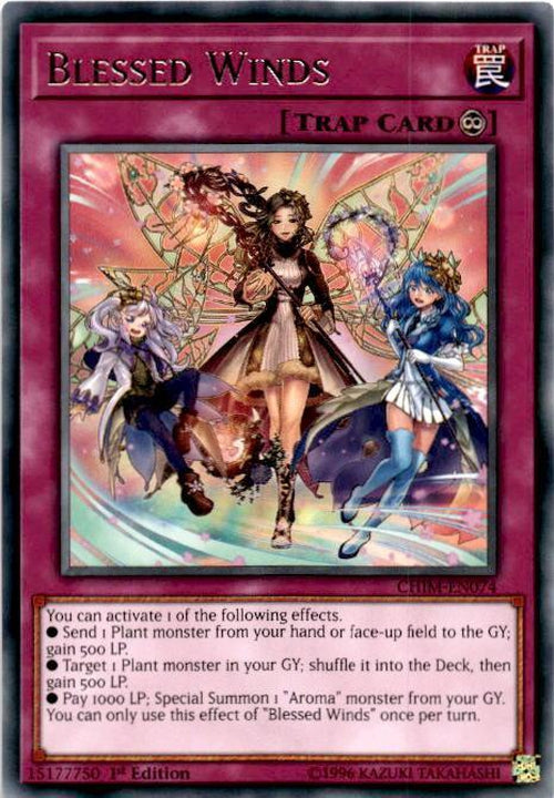 Blessed Winds - CHIM-EN074 - Rare 1st Edition-Cherry Collectables