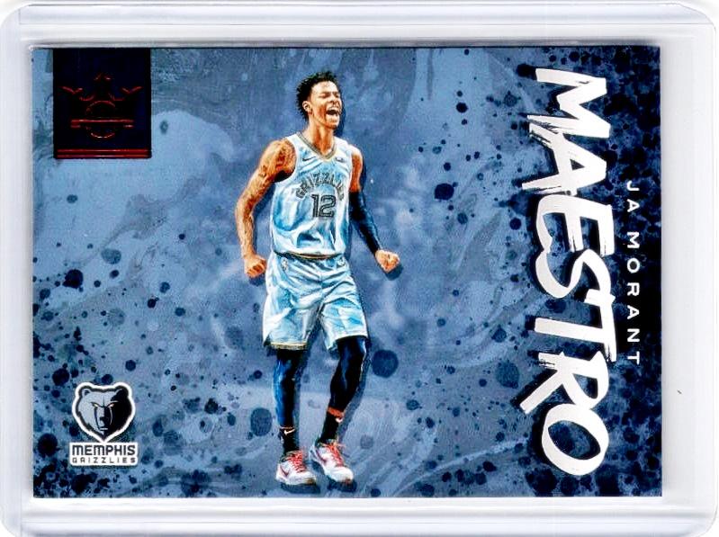 2019-20 Court Kings JA MORANT Maestro Ruby 75/149-Cherry Collectables