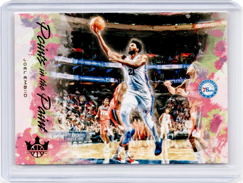 2019-20 Court Kings JOEL EMBIID Points In The Paint #6-Cherry Collectables
