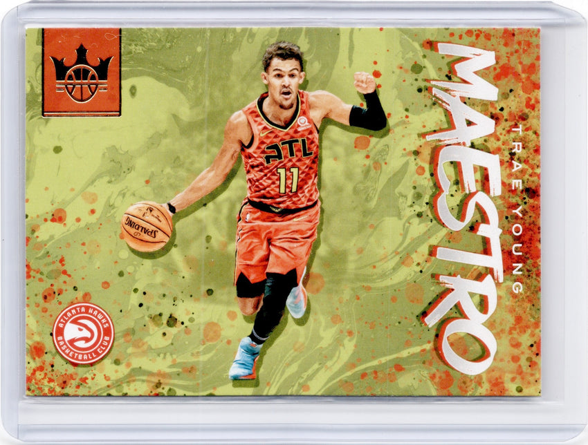 2019-20 Court Kings TRAE YOUNG Maestro #12-Cherry Collectables