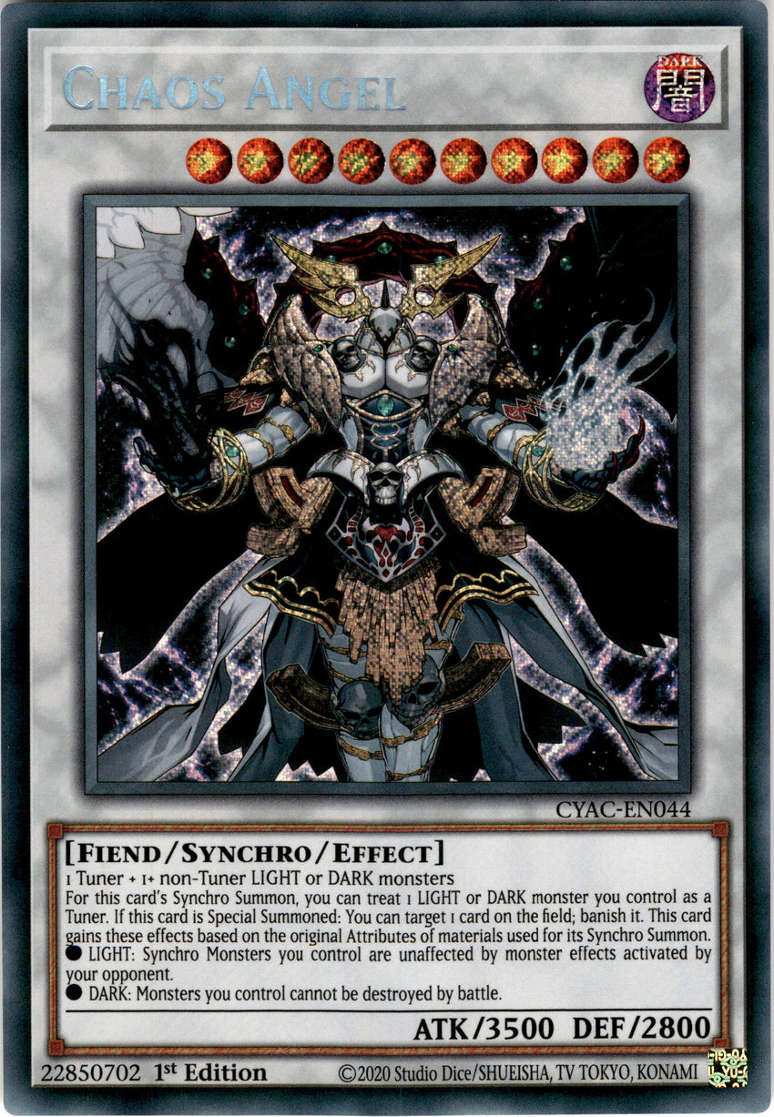 Chaos Angel - CYAC-EN044 - Secret Rare 1st Edition