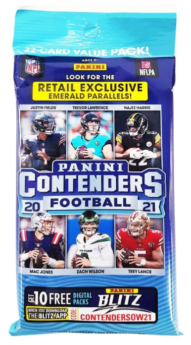 2021 Panini Contenders Football Fat Pack Box