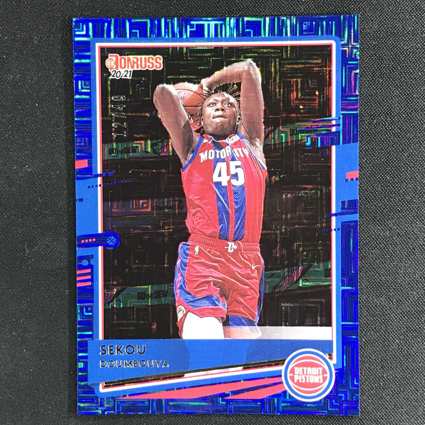 2020-21 Donruss SEKOU DOUMBOUYA Choice Infinite Blue 12/49-Cherry Collectables