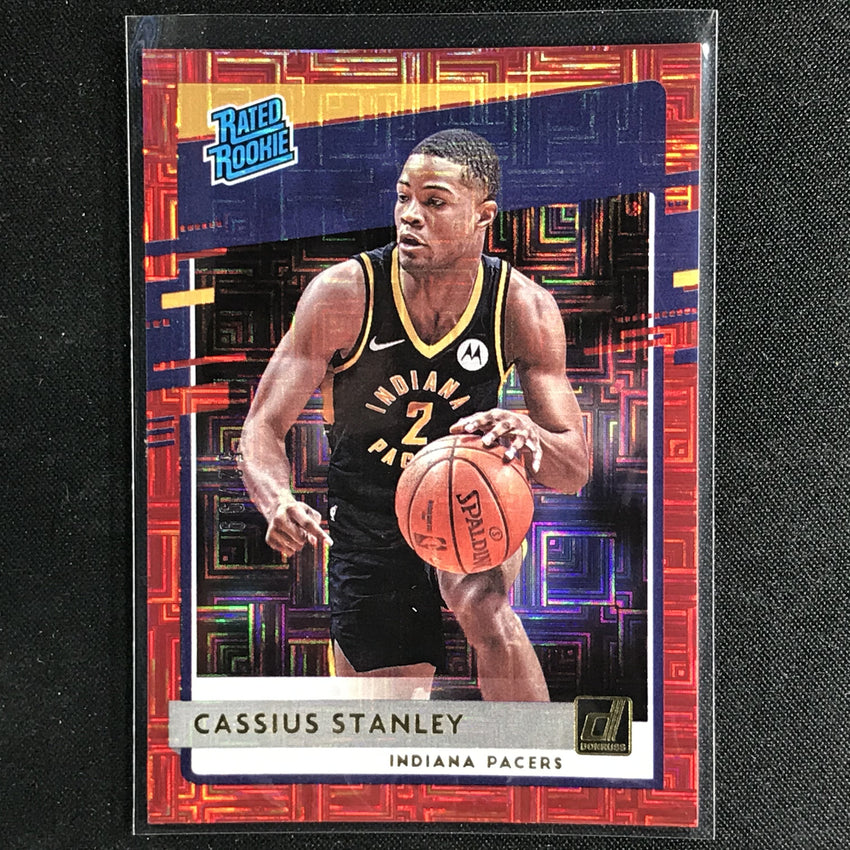2020-21 Donruss CASSIUS STANLEY Choice Rated Rookie Infinite Red 52/99-Cherry Collectables