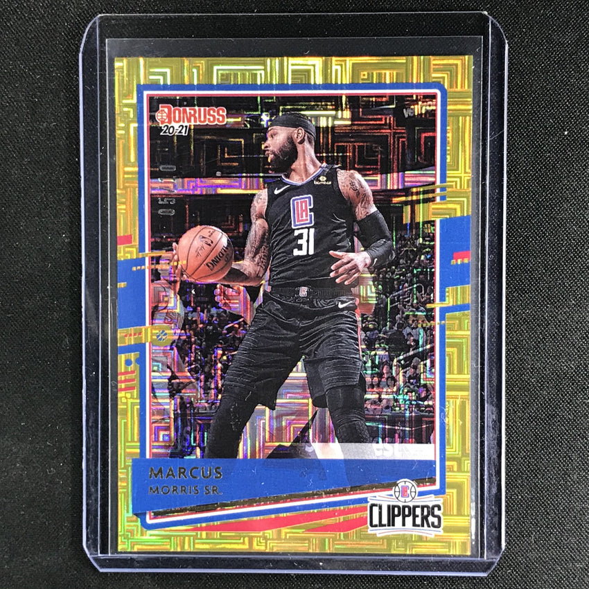 2020-21 Donruss MARCUS MORRIS SR. Choice Infinite Gold 5/10-Cherry Collectables