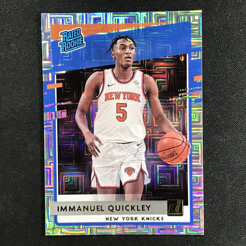 2020-21 Donruss IMMANUEL QUICKLEY Choice Rated Rookie Infinite #213-Cherry Collectables