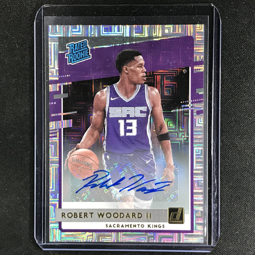 2020-21 Donruss ROBERT WOODARD II Choice Rated Rookie Auto Infinite #219-Cherry Collectables