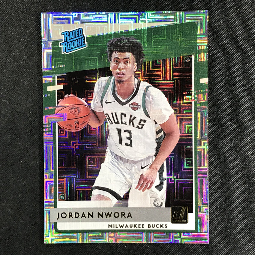 2020-21 Donruss JORDAN NWORA Choice Rated Rookie Infinite #220-Cherry Collectables