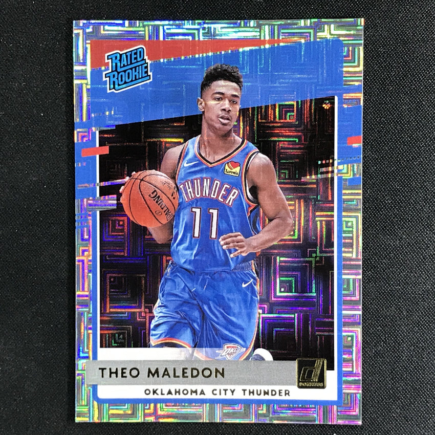 2020-21 Donruss THEO MALEDON Choice Rated Rookie Infinite #242-Cherry Collectables
