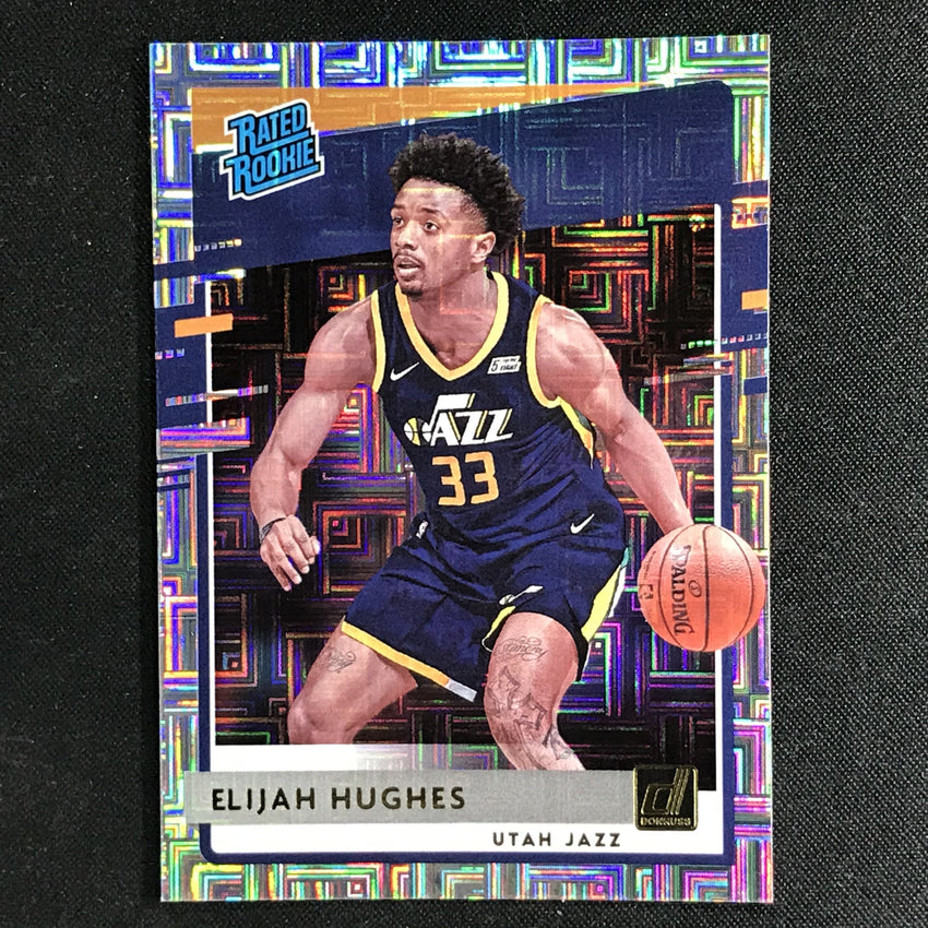 2020-21 Donruss ELIJAH HUGHES Choice Rated Rookie Infinite #246-Cherry Collectables