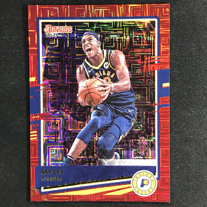2020-21 Donruss MYLES TURNER Choice Infinite Red 32/99-Cherry Collectables
