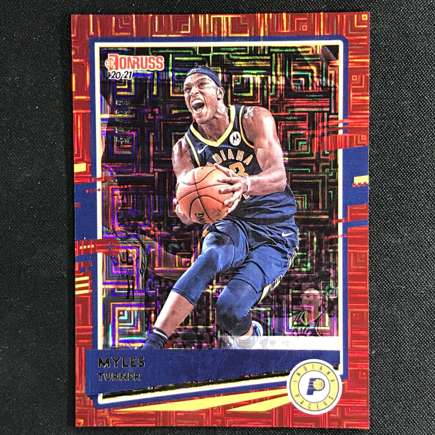 2020-21 Donruss MYLES TURNER Choice Infinite Red 57/99-Cherry Collectables