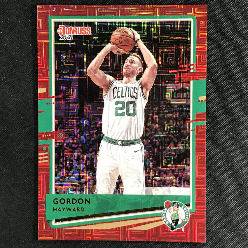 2020-21 Donruss GORDAN HAYWARD Choice Infinite Red 71/99-Cherry Collectables