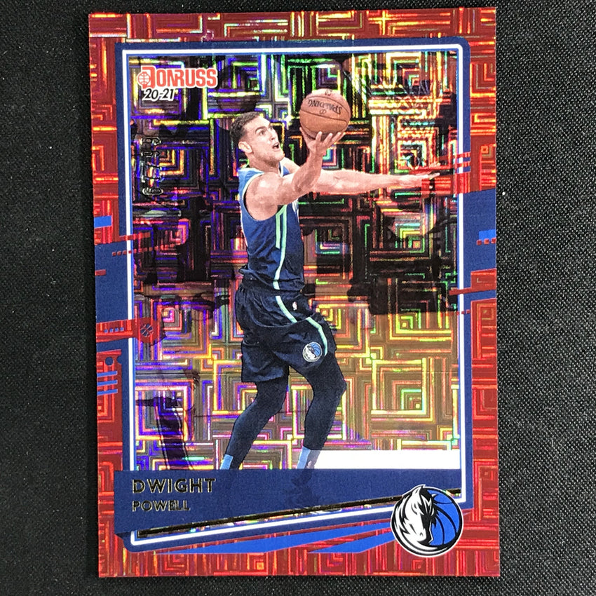 2020-21 Donruss DWIGHT POWELL Choice Infinite Red 67/99-Cherry Collectables