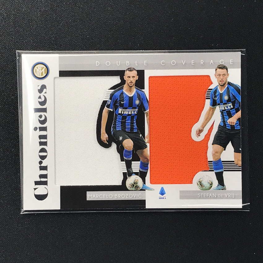 2019-20 Chronicles Soccer MARCELO BROZOVIC DE VRIJ Double Coverage #INT-Cherry Collectables