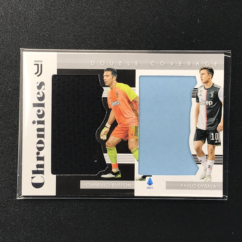 2019-20 Chronicles Soccer BUFFON PAULO DYBALA Double Coverage #JVE (3)-Cherry Collectables