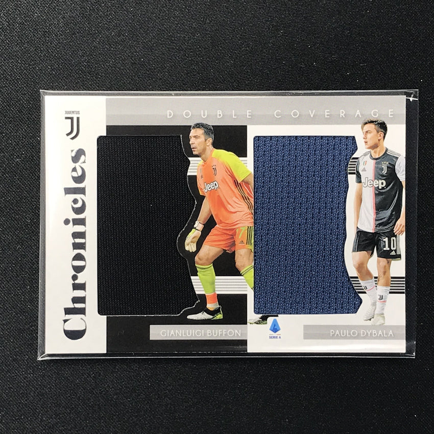 2019-20 Chronicles Soccer BUFFON PAULO DYBALA Double Coverage #JVE (1)-Cherry Collectables