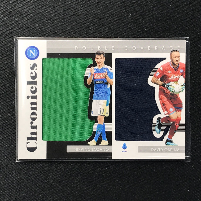 2019-20 Chronicles Soccer HIRVING LOZANO DAVID OSPINA Double Coverage #NAP (2)-Cherry Collectables