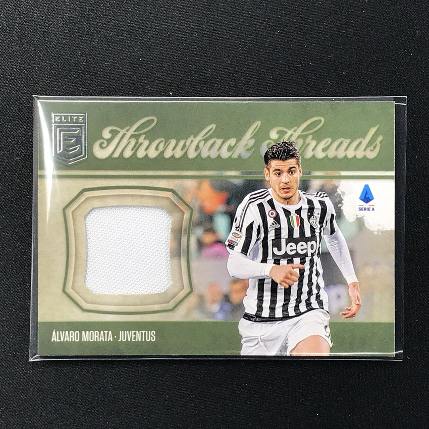 2019-20 Chronicles Soccer ALVARO MORATA Throwback Threads Patch #AMO-Cherry Collectables