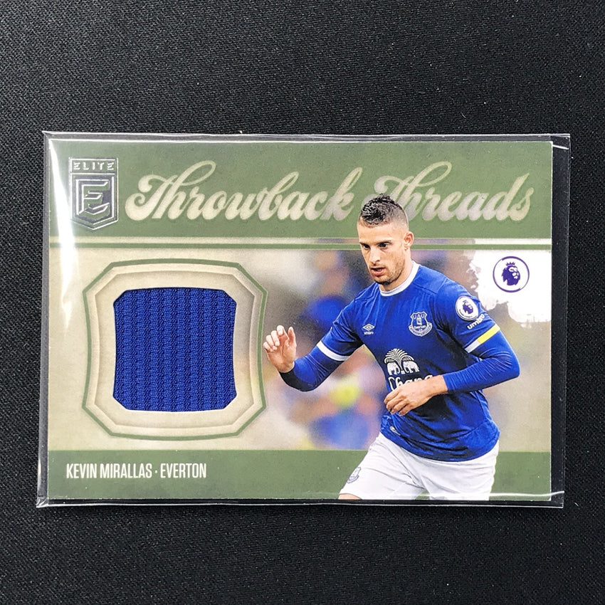 2019-20 Chronicles Soccer KEVIN MIRALLAS Throwback Threads Patch #KMI (2)-Cherry Collectables
