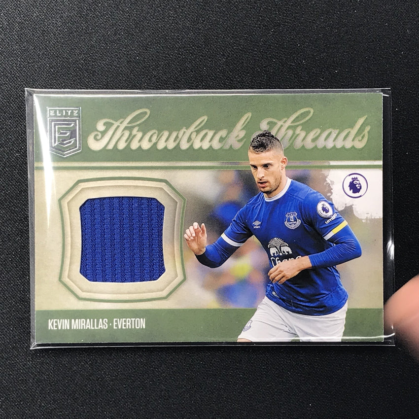 2019-20 Chronicles Soccer KEVIN MIRALLAS Throwback Threads Patch #KMI (1)-Cherry Collectables
