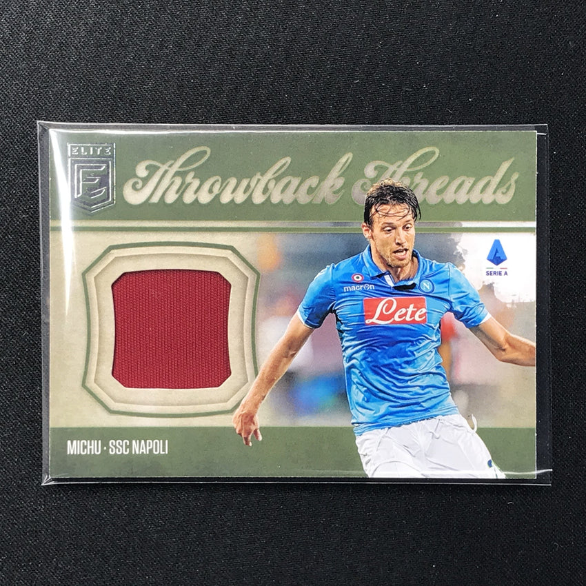 2019-20 Chronicles Soccer MICHU Throwback Threads Patch #M (1)-Cherry Collectables