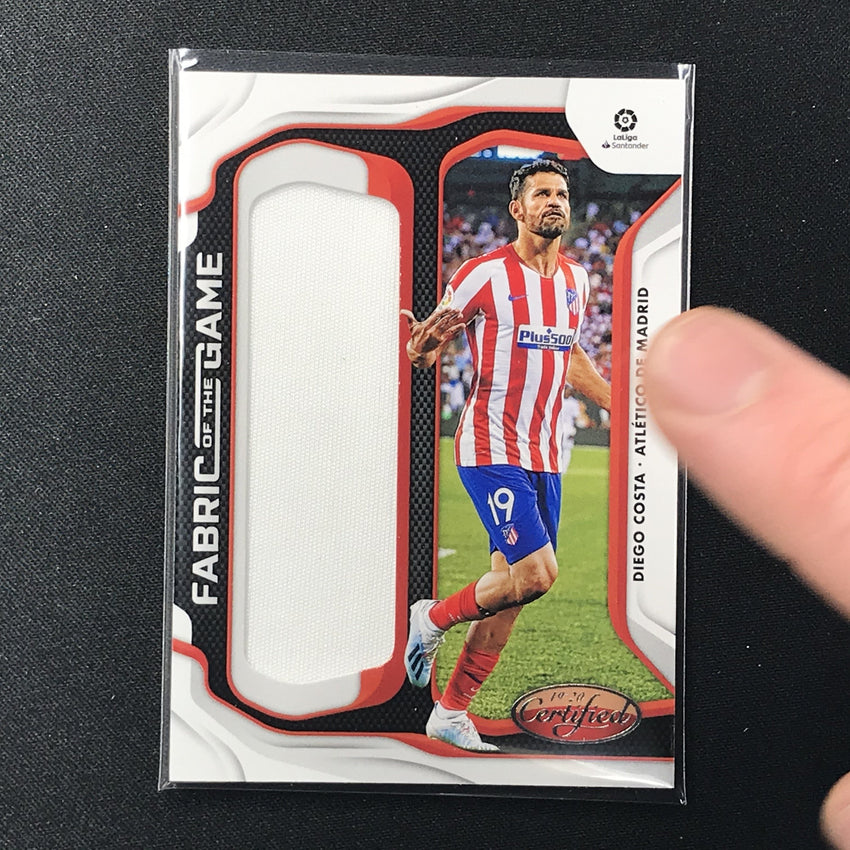 2019-20 Chronicles Soccer DIEGO COSTA Fabric Of The Game Jersey #DC-Cherry Collectables