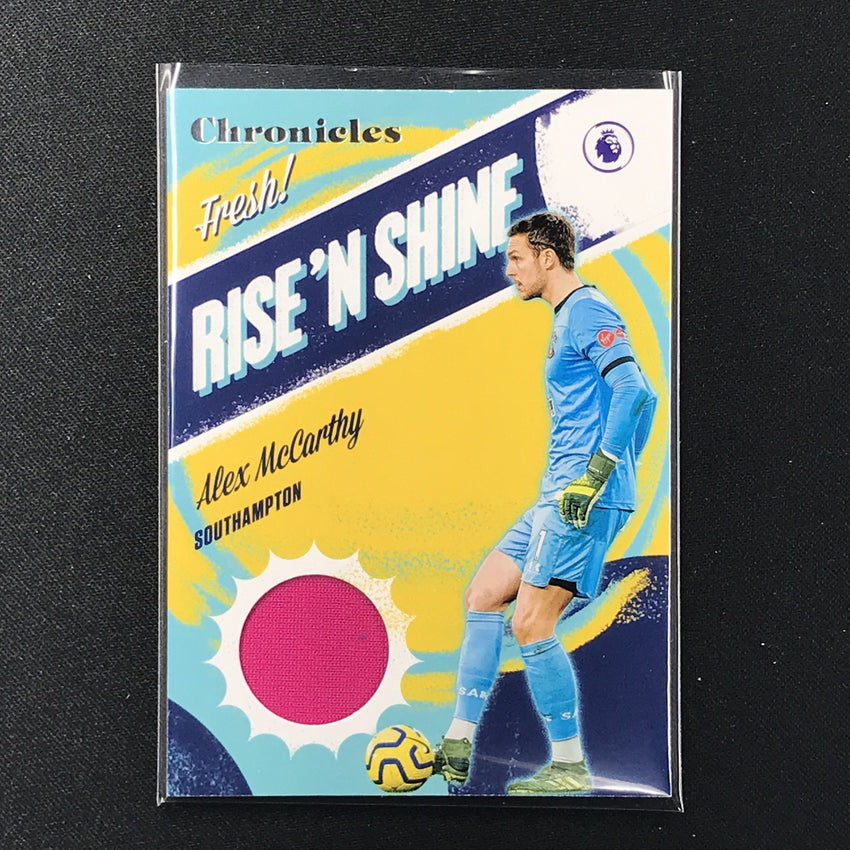 2019-20 Chronicles Soccer ALEX MCCARTHY Rise N Shine Patch #AMC-Cherry Collectables