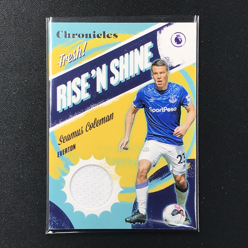 2019-20 Chronicles Soccer SEAMUS COLEMAN Rise N Shine Patch #SCO (2)-Cherry Collectables
