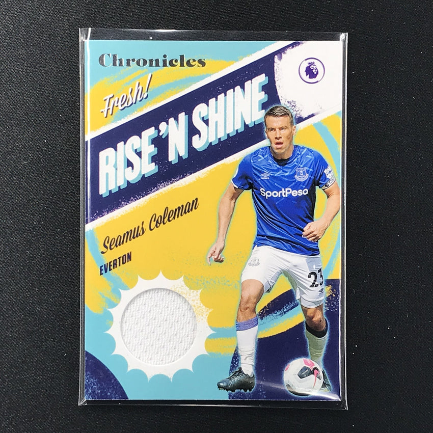 2019-20 Chronicles Soccer SEAMUS COLEMAN Rise N Shine Patch #SCO (1)-Cherry Collectables