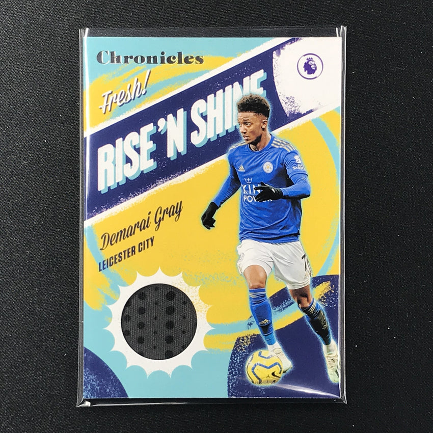 2019-20 Chronicles Soccer DEMARAI GRAY Rise N Shine Patch #DGR-Cherry Collectables