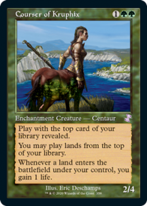FOIL Courser of Kruphix 359 - Timeshifted - Time Spiral Remastered-Cherry Collectables